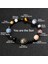 21CM-8.27INÇ Tarzı No.13 Boyutu Galaxy Güneş Sistemi Bilezik Erkekler Evren Dokuz Gezegenler Doğal Taş Yıldız Toprak Ay Kadınlar Için Bilezikler Moda Çift Takı (Yurt Dışından) 3
