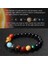 23CM-9.06INÇ Tarzı No.12 Boyutu Galaxy Güneş Sistemi Bilezik Erkekler Evren Dokuz Gezegenler Doğal Taş Yıldız Toprak Ay Kadınlar Için Bilezikler Moda Çift Takı (Yurt Dışından) 4