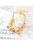21CM Tarzı GD026 Togory Otantik Altın Renk Arılar Dangles Charm Bilezik Beyaz Kristal Boncuklar Güzel Bilezik Kadınlar Çocuklar Için Doğum Günü Hediyeleri (Yurt Dışından) 4