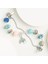18CM Tarzı Gökkuşağı Chıeloys Güzel Unicorn Kolye Charm Bilezikler Avrupa Moda Murano Cam Boncuk Bilezik Kadınlar Için Dıy Takı Pulseras (Yurt Dışından) 5