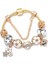 19CM Tarzı GD021 Togory Otantik Altın Renk Arılar Dangles Charm Bilezik Beyaz Kristal Boncuklar Güzel Bilezik Kadınlar Çocuklar Için Doğum Günü Hediyeleri (Yurt Dışından) 1