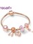21CM Tarzı TG001 Togory Antik Kristal Kalp Charm Bilezik Murano Cam Boncuklu Bilezik Kadınlar Için Sevgililer Günü Hediyesi Takı (Yurt Dışından) 2