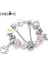 18CM Tarzı No.40 Boyutu Chıeloys Güzel Unicorn Kolye Charm Bilezikler Avrupa Moda Murano Cam Boncuk Bilezik Kadınlar Için Dıy Takı Pulseras (Yurt Dışından) 2
