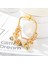 18CM Tarzı GD017 Togory Otantik Altın Renk Arılar Dangles Charm Bilezik Beyaz Kristal Boncuklar Güzel Bilezik Kadınlar Çocuklar Için Doğum Günü Hediyeleri (Yurt Dışından) 4