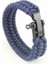 23CM Tarzı U02 Açık Kamp Paracord Survival Örgülü Halat Bilezik Erkekler Siyah Paslanmaz Çelik Ayarlanabilir Toka Pulsera Hombre (Yurt Dışından) 1