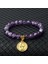 17CM-6.7INÇ Tarzı No.13 Boyutu Elizabeth Kraliçe Charm Bilezikler Kadınlar Için Paslanmaz Çelik Elizabeth Iı Sikke Kolye Bilezik Doğa Taş Çift Takı Pulsera (Yurt Dışından) 2