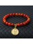 17CM-6.7INÇ Tarzı No.13 Boyutu Elizabeth Kraliçe Charm Bilezikler Kadınlar Için Paslanmaz Çelik Elizabeth Iı Sikke Kolye Bilezik Doğa Taş Çift Takı Pulsera (Yurt Dışından) 5