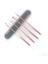 Siyah-20 Adet Tarzı Et Siyah Nokta Gül Altın Komedon Akne Sivilce Siyah Nokta Remover Extractor Vakum Aracı Kaşık Yüz Cilt Bakımı Aracı (Yurt Dışından) 2