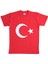 Unisex Çocuk Türk Bayrağı Baskılı Kısa Kol T-Shirt 1