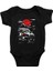 Araba Siyah Unisex Bebek Body - Zıbın 1