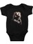 Kaslı Aslan Siyah Unisex Bebek Body - Zıbın 1