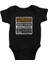 Astrolog Siyah Unisex Bebek Body - Zıbın 1