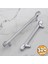 Duru 320 mm Metal Kulp Mobilya Mutfak Dolabı Dolap Çekmece Kulpları Kapak Kulbu Kulpu Krom Renk 1