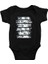 Sevimli Köpek Patisi Siyah Unisex Bebek Body - Zıbın 1
