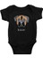 Boxer Köpek Siyah Unisex Bebek Body - Zıbın 1