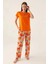 Yumuşak Dokulu Kısa Kol Kadın Pijama Takım 8813 1