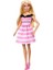 HTH66 Barbie 65.yıl Özel Pembe Elbiseli Bebek 2
