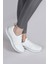 28064 Slip-On Beyaz Kadın Sneaker Günlük Spor Ayakkabı 3