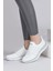 28064 Slip-On Beyaz Kadın Sneaker Günlük Spor Ayakkabı 4
