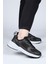 28712 Siyah - Beyaz Kadın Sneaker Günlük Spor Ayakkabı 3