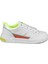 27792 Beyaz - Neon Yeşil Kadın Sneaker Günlük Spor Ayakkabı 1