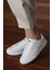 28149 Beyaz Kadın Sneaker Günlük Spor Ayakkabı 4