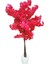 Yapay Fuşya Renk Koyu Pembe Bahardalı Ağacı 1.70 Metre Boyunda Yaz Ağacı Çiçek 1