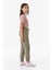 Beli Bağcıklı Jogger Unisex Çocuk Keten Pantolon 4