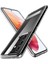 Galaxy S21 Ultra Uyumlu Standlı Şeffaf Silikon L-Stand Kapak-Renksiz 1