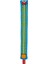 Golf Hizalama Rod Ğı Çift Taraflı Pu Ilıf Mavi (Yurt Dışından) 3