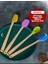 4 Adet Isıya Dayanıklı Silikon Spatula Seti Silikon Mutfak Seti 4'lü Renkli Kaşık Spatula Seti 1