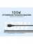 Şarj Akım Korumalı Ultra Hızlı 1.2mt 100W Type-C Şarj Kablo Huawei Xiaomi Samsung Laptop Şarj 2