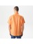 Erkek Turuncu Classic Fit Kısa Kollu Keten Gömlek W35414T.62L 6