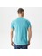 Erkek Mavi Standart Fıt Kısa Kollu T-Shırt V35004T.45Q 2