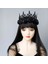 FD-117 Vintage Cadı Kadın Kafa Çelenk Gotik Siyah Taç Güller Tiara Kafa Bandı Cadılar Bayramı Partisi Cosplay Vampir Prenses Sihirli Aksesuar (Yurt Dışından) 5
