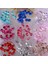 Fuşya Strass Rhinestone Kristal Saç Kadın Kızlar Için Parti Düğün Gelin Gümüş Tokalar Saç Klipleri Saç Aksesuarları (Yurt Dışından) 2
