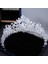 Altın Barok Lüks Kristal Boncuk Gelin Takı Setleri Rhinestone Tiaras Taç Kolye Küpe Seti Düğün Afrika Saç Takı Seti (Yurt Dışından) 5