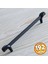 Duru 192 mm Siyah Metal Kulp Mobilya Çekmece Mutfak Dolabı Kulpları Dolap Kapak Kulbu Kulpu 1