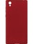 Sony Xperia L1 Uyumlu Suide Arka Koruma Kılıf - Bordo 1