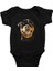 Sevimli Dostum Rottweiler Siyah Unisex Bebek Body - Zıbın 1