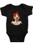 Prenses Beagle Siyah Unisex Bebek Body - Zıbın 1