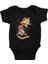 Geyşa Kedi Siyah Unisex Bebek Body - Zıbın 1