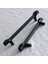 Duru 224 mm Siyah Metal Kulp Çekmece Mobilya Mutfak Dolabı Dolap Kulpları Kapak Kulbu Kulpu 5