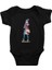 Kış Tarzı Fashion Siyah Unisex Bebek Body - Zıbın 1