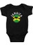 Jamaika Siyah Unisex Bebek Body - Zıbın 1