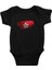 Hong Kong Siyah Unisex Bebek Body - Zıbın 1