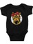 Kedicik Siyah Unisex Bebek Body - Zıbın 1