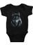 Kurt Siyah Unisex Bebek Body - Zıbın 1