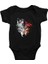 Kurt Siyah Unisex Bebek Body - Zıbın 1
