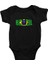 Brezilya Siyah Unisex Bebek Body - Zıbın 1